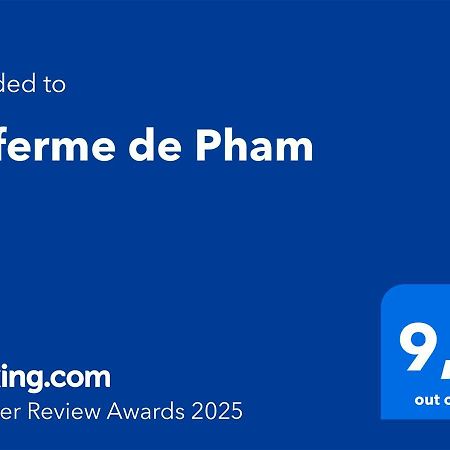 Bed and Breakfast La Ferme De Pham Belberaud Экстерьер фото